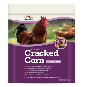 Cracked Corn with Purple Corn, 10 lbs.