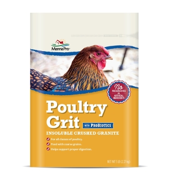 Poultry Grit with ProBiotics, 5 lbs.