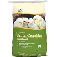 Manna Pro 19% Non-GMO Organic Starter Crumbles, 30 lbs.