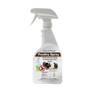 Pure Planet Natural Poultry Spray, 22 oz.