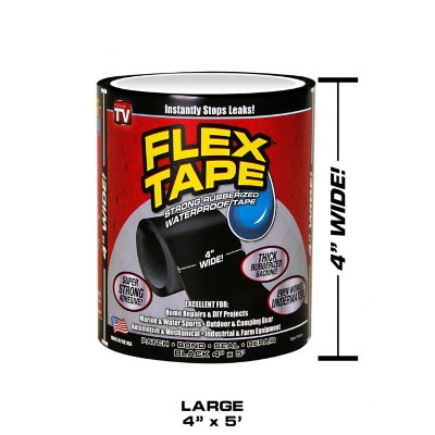 Flex Seal® Waterproof FLEX TAPE®, 4 in. x 5 ft.