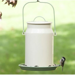 Birdfeeder – Milk Pail Hopper Style