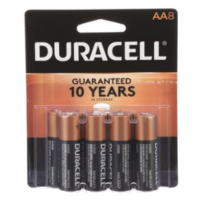 Duracell AA Battery 8 pack