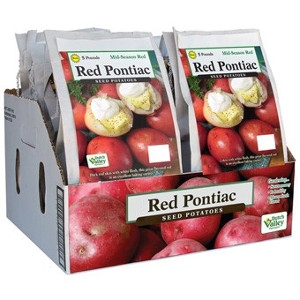 Seed Potatoes – Red Pontiac 5lb Bag 