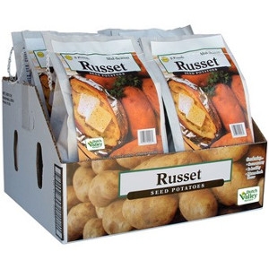 Seed Potatoes – Russet 5lb Bag 