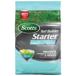 Scotts Turf Builder Starter Fertilizer for New Grass / Weed Preventer 5k 