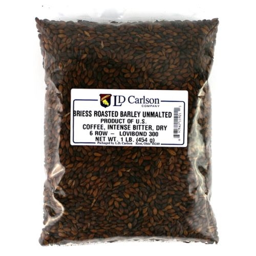 BRIESS 2-ROW ROASTED BARLEY 1 LB