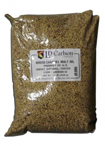 BRIESS 2-ROW CARAMEL 40L MALT 10 LB