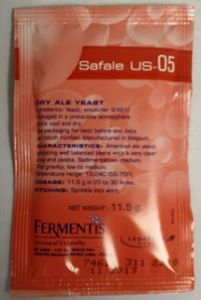 YEAST SAFALE US-05 DRY ALE 11.5G