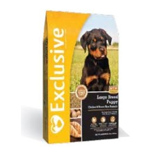 Exclusive Large Breed Puppy Chicken and Brown Rice Formula