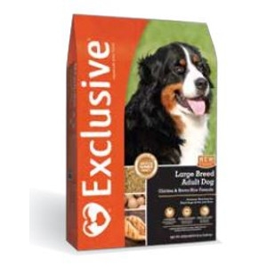Exclusive Large Breed Adult Dog Chicken and Brown Rice Formula