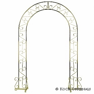 Wedding Arch Brass