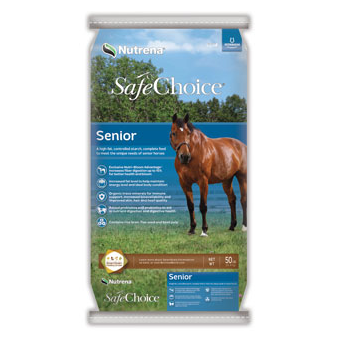 Nutrena SafeChoice® Senior Horse Feed, 50 lbs.