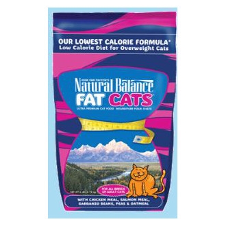 Natural Balance Fat Cats Low Calorie Dry Cat Food 6 lb.