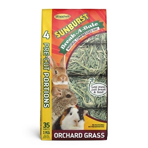 Higgins Sunburst Break-A-Bale Orchard Grass 35oz