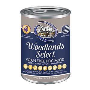 NutriSource® Woodlands Select Grain Free Canned Dog Food
