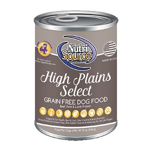 NutriSource® High Plains Select Grain Free Canned Dog Food
