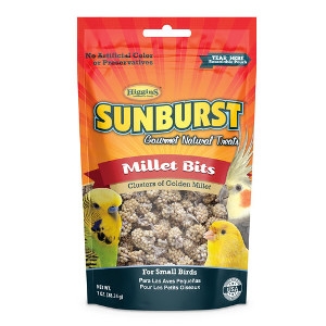 Higgins Sunburst® Gourmet Natural Millet Bits Caged Bird Treats