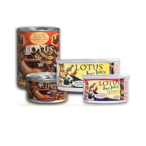 Lotus Natural Food for Pets Canned Cat Food