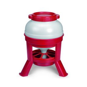 35lb Plastic Dome Poultry Feeder