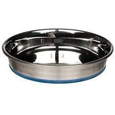 Rubber Boonded Stainless Steel Pet Bowl