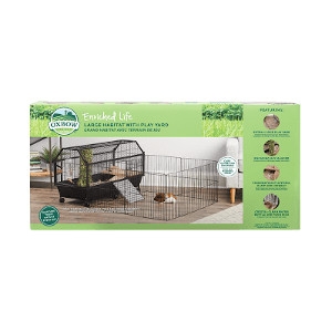 Oxbow Enriched Life Habitat with Play Yard