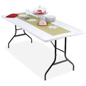 Wok & Pan Ind Inc. Deluxe Banquet Table, Lightweight, 30 x 72-In.