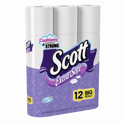 Scott® Extra Soft Bath Tissue, 12 pk.