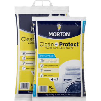 Morton® Clean and Protect™ Water Softener Pellets, 40 lbs.
