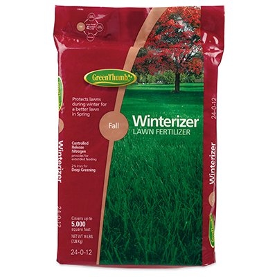 Green Thumb Premium Fall Winterizer Lawn Fertilizer, 5,000 sq. ft.