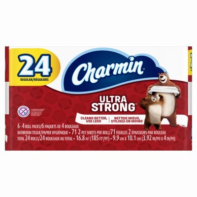 24 pk. Charmin Ultra Strong 2-Ply Toilet Paper