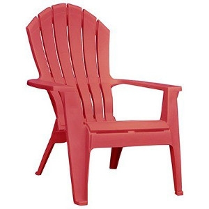 Cherry Red Adirondack Chair