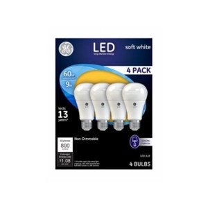 GE 4pk 9w LED Bulb 