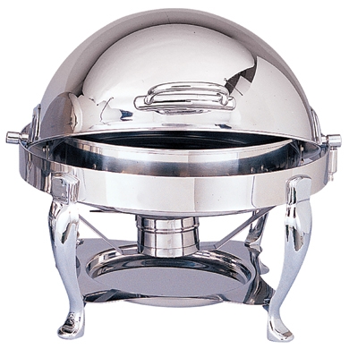 7Qt. Round Roll Top Chafer