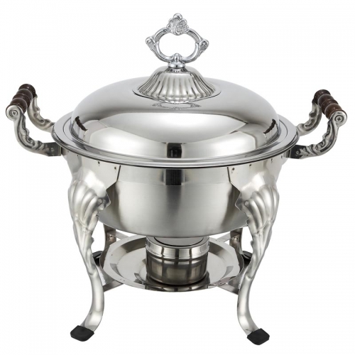 6 Qt Crown Chafing Dish - Round