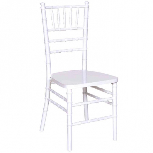 PRE White Wooden Chiavari Chair