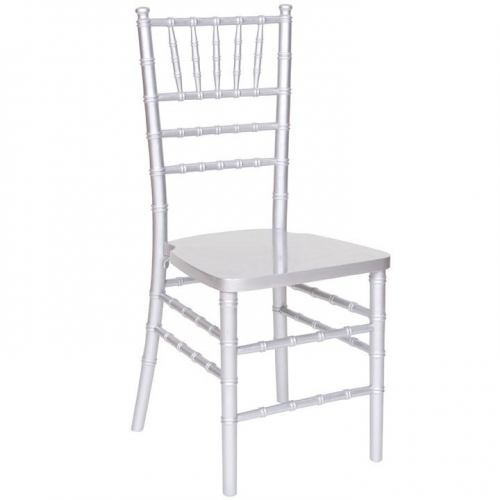 PRE Silver Wooden Chiavari Chair