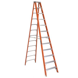 12 ft Fiberglass Standard Step Ladder