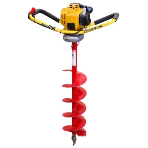 Ground Hog Earth Drill/Auger-One-Man Gas Model ONE With Bits & Stand