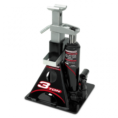 Bottle Jack Powerbuilt 3 Ton All in One Bottle Jack and Jack Stand