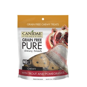 Canidae Grain Free Pure Trout & Pomegranate Chewy Treat 