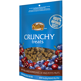 NUTRO Crunchy Treats Mixed Berry 10OZ