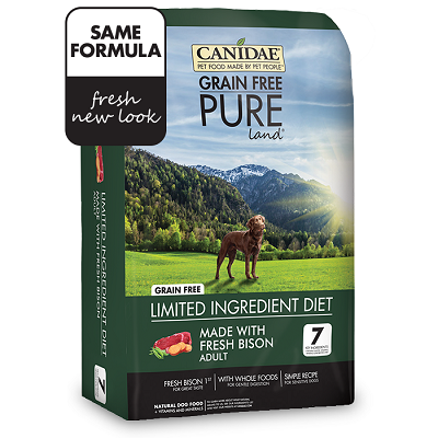Canidae Pure Land W/Bsn 4# C=9