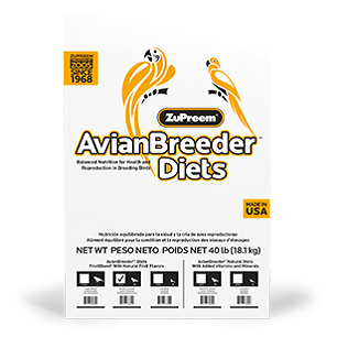 ZuPreem Tiel  AvianBreeder™ FruitBlend®, 40 lbs.