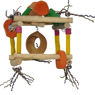 A&E Cage Company Java Wood Bird Toys