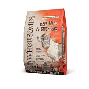 Wholesomes™ Grain-Free Beef Meal & Chickpeas Recipe for Dogs