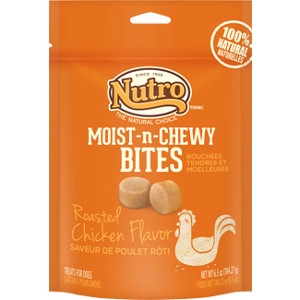 Nutro Moist-N-Chewy Bites Roasted Chicken Flavor 6.5oz