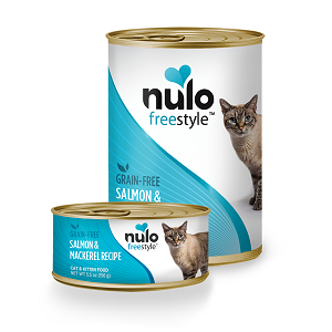 Nulo Cat & Kitten Salmon & Mackerel Pate Canned Recipe 5.5oz