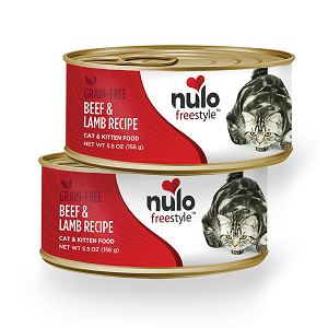 Nulo Cat & Kitten Beef & Lamb Pate Canned Recipe 5.5oz