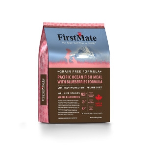 FirstMate Pacific Ocean Fish Meal With Blueberries Formula for Cats